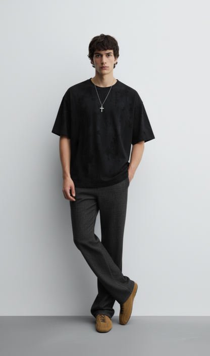 Men's Oversized Tie-Dye Short Sleeve T-Shirt