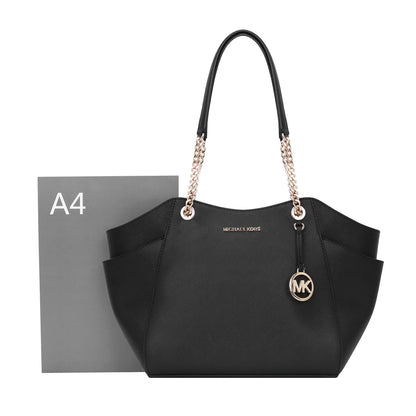 Michael Kors Ole Jet Set Travel large women's cow leather shoulder tote