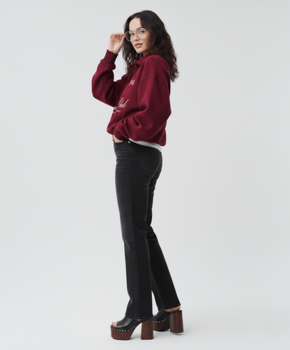 Embroidered Pullover Top