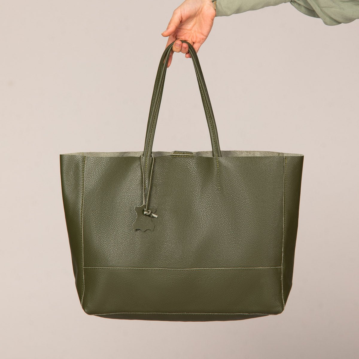 Tote Leather Bag MADE IN ITALY