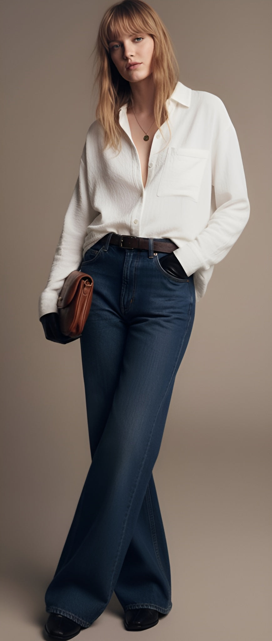 Button Up Relaxed Fit Shirt