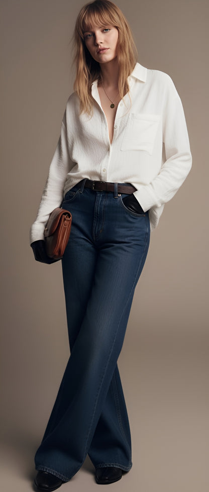 Button Up Relaxed Fit Shirt